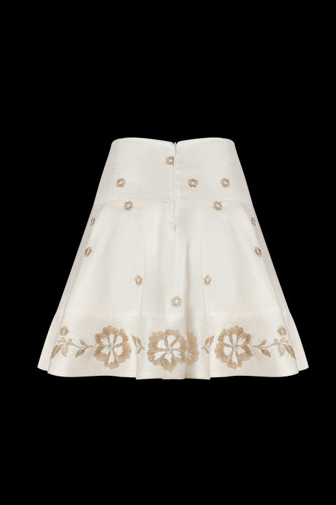 Mini Falda Inamorata Cream